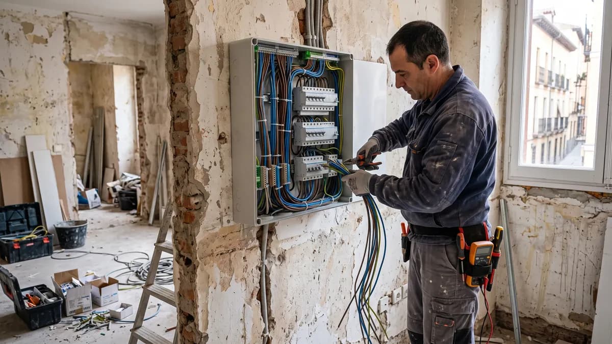 Cuánto cuesta cambiar la instalación eléctrica de una vivienda