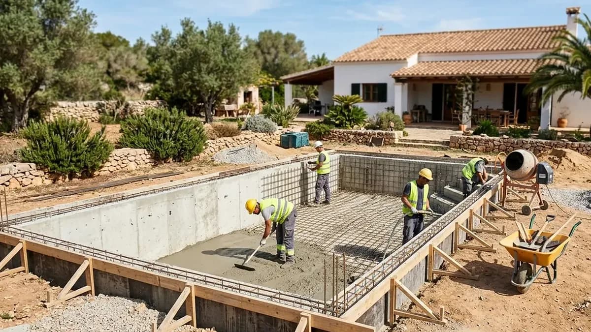 Cuánto cuesta hacer una piscina