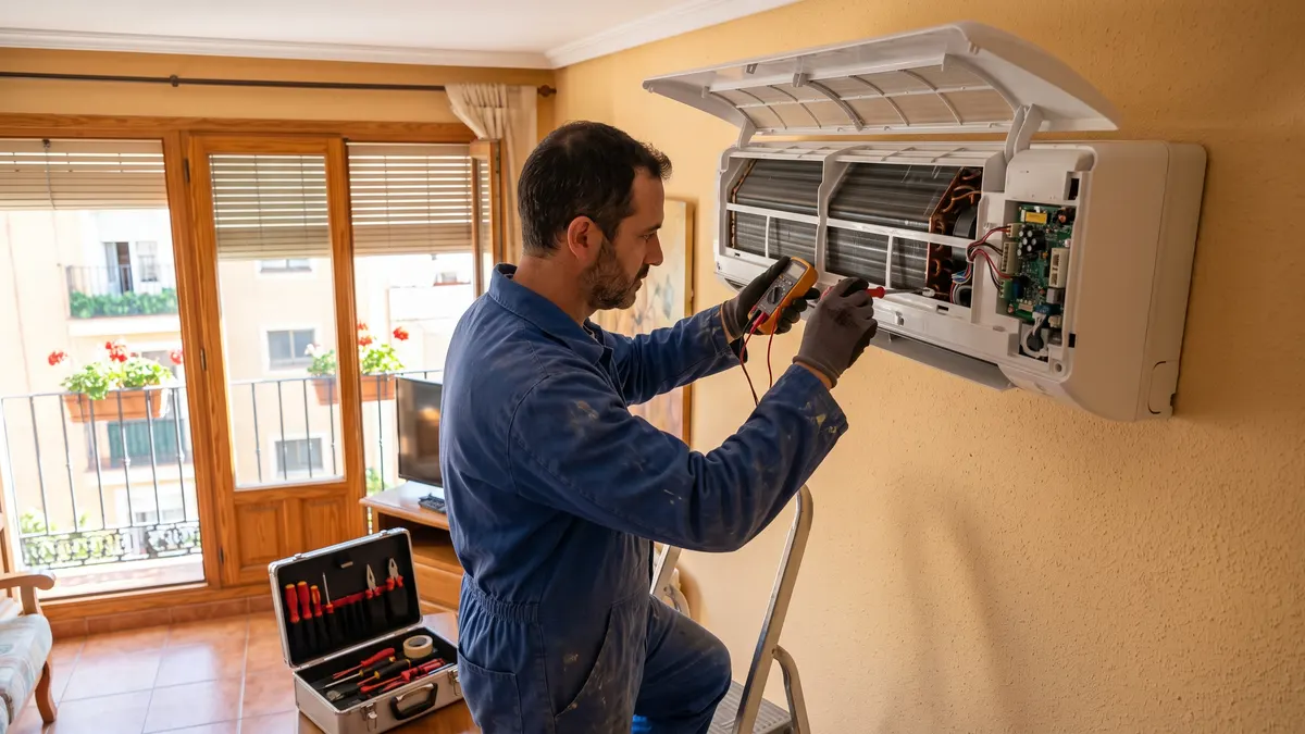 Cuánto cuesta reparar un aire acondicionado
