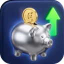Icono de Ahorro e inversión