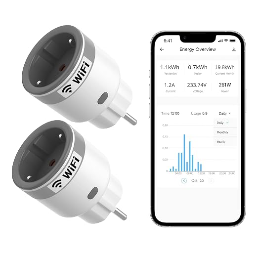 Enchufe inteligente SONOFF S60TPF con medición de consumo