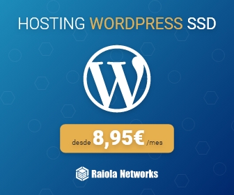 Hosting WordPress SSD de Raiola Networks