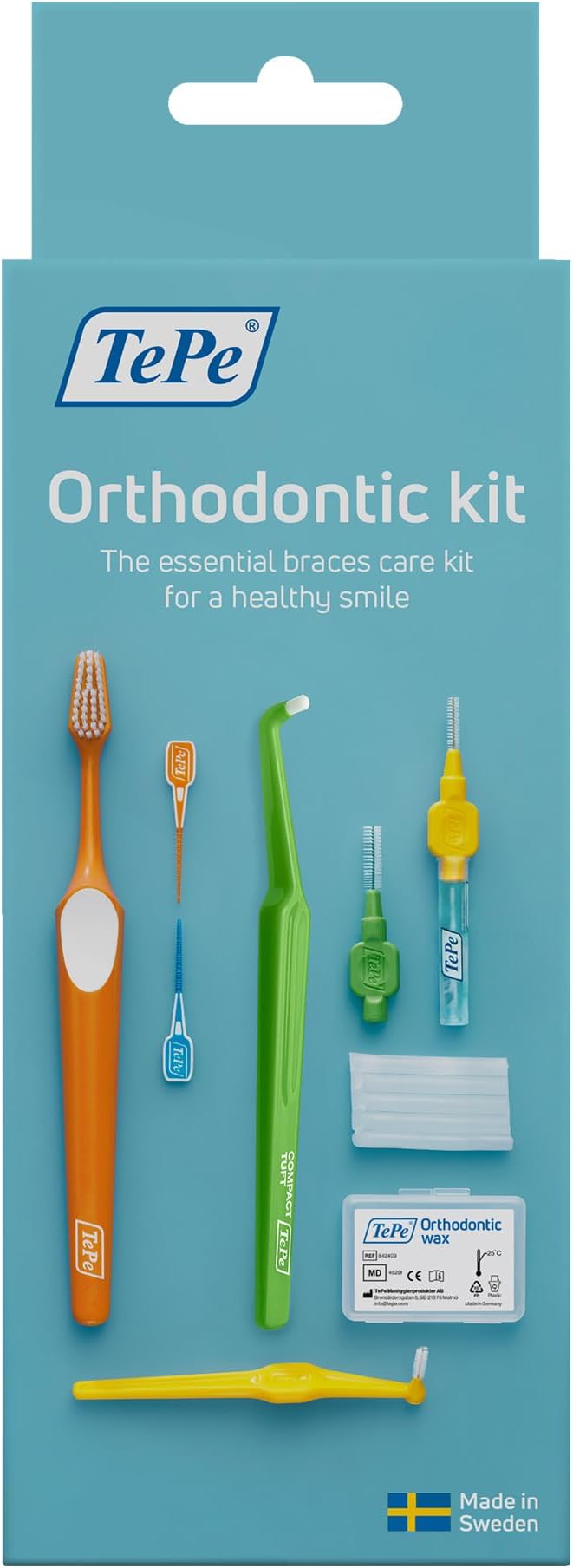 TePe Orthodontic Kit, cuidado para implantes y ortodoncia