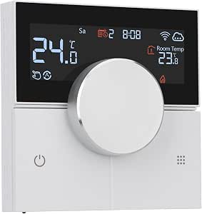 Termostato WiFi Wengart WG12 para suelo radiante por agua